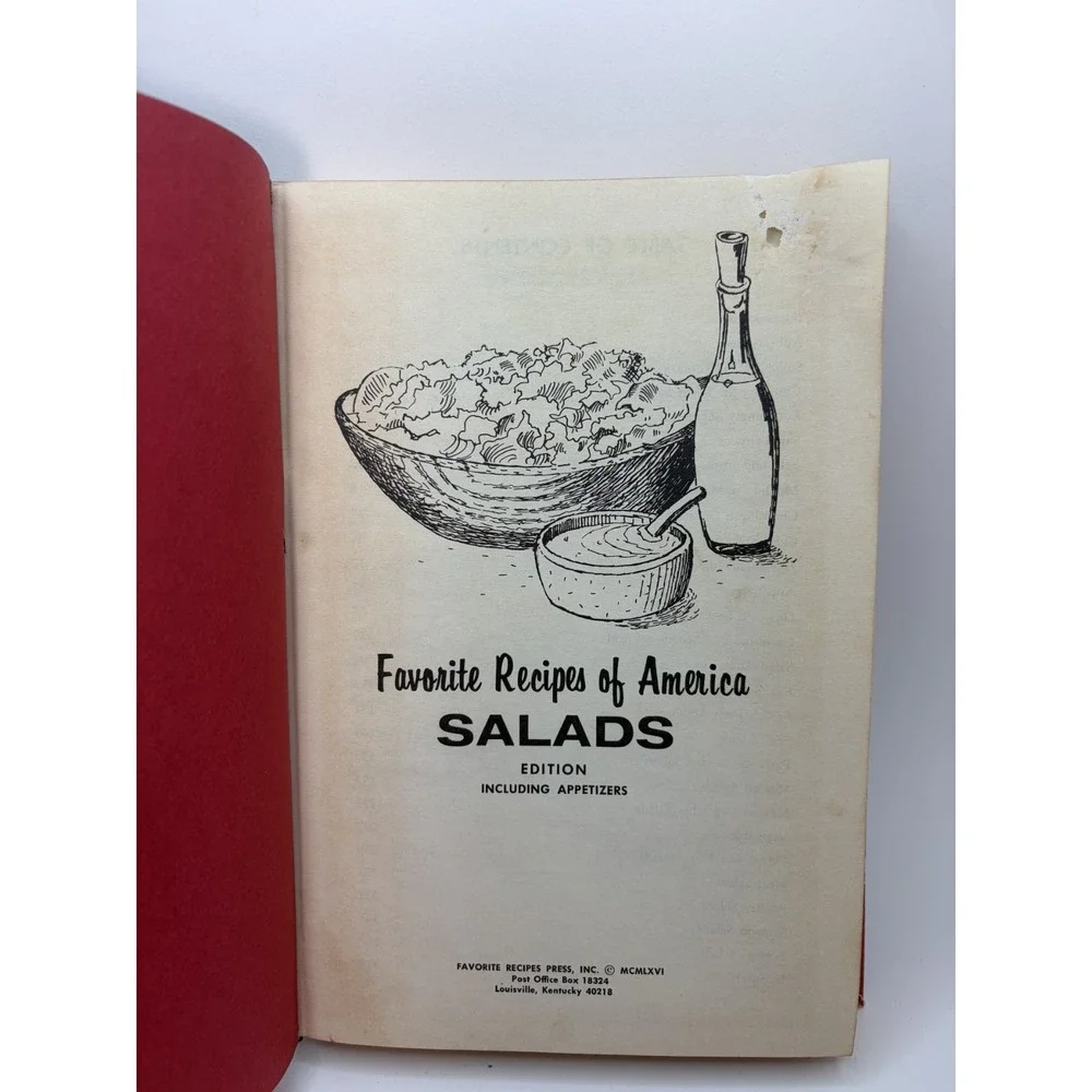 Favorite Recipes Press vintage 1966
